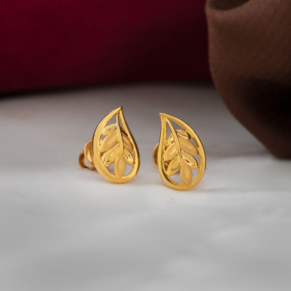 Silver Chandbali Earrings – Ruby Jewellers